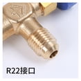 thumbnail image 4 of R410a R22 Refrigeration Tool Air Conditioning Safety Valve Adapter 1/4" 5/16" Inch Thread Charging Hose Valves ,Easy to Install, 4 of 4