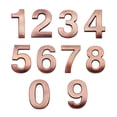 thumbnail image 2 of 10 piezas de número de puerta Colco Bronce Números de dirección de la casa, 2 of 8