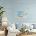thumbnail image 2 of Stupell Industries Pastel Pink Watercolor Beach Canvas Wall Art, design by LSR Design Studio, 20 x 30, 2 of 7