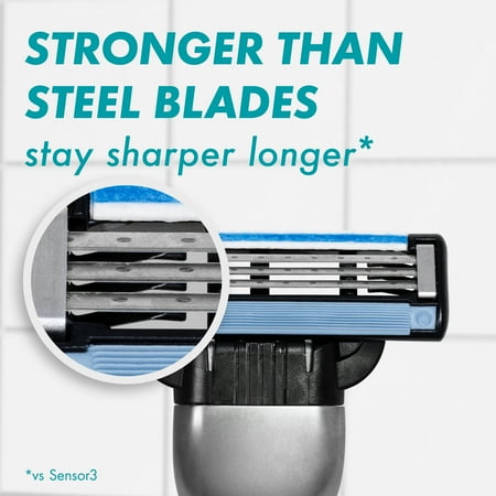 Gillette Mach3 Men's Razor Blades, 8 Blade Refills - Image 2