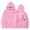 j22-Pink, variant on LIIPEE Fashion Butterfly Graphic Hoodie For Girls Long Sleeve Hooded Sweatshirt With Pockets Kids Cute Casual Pullover,9-10 Years