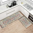thumbnail image 3 of Boho Kitchen Rug Mat Colorful Kitchen Rugs Sets of 2 Washable Non-Slip Kitchen Floor Mats for in Front of Sink Boho Kitchen Decor, 3 of 6