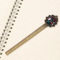 thumbnail image 3 of Love Bookmarks: Lace Mark in Antique Bronze - a Timeless Gift for Book Lovers and Readers, 3 of 5