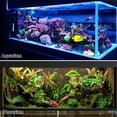 thumbnail image 6 of Unique Bargains Aquarium Landscape Mountain Decoration Artificial Aquatic Terrariums Stone Rock Green Gray 6.02", 6 of 7