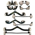 thumbnail image 2 of LAT Pull Down Bar for Cable Machine, LAT Pulldown Attachments T Bar V Bar Cable Attachment, Back Tricep Bar Strength Training Handle, 2 of 9