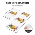 thumbnail image 2 of Saiise Sml Jeffy Az Print 2 Pcs Kitchen Rugs and Mats,Non-Slip Waterproof Kitchen Rug Set for Kitchen,Office,Sink 17"x47.2"+17"x29.5", 2 of 6