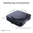 thumbnail image 2 of 3 in 1 Wireless Charger Stand, 15W Magnetic Charging Station Compatible with iPhone 17 16 15 14 13 12, Charger for Apple Watch 9 8 7 6 5 4 3 2 SE, for AirPods 3 2 Pro, Black, 2 of 5