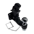 thumbnail image 4 of Pintle Hook Combo With 50mm Ball Trailer Hitch Towing Heavy Duty 8 TON RV Ball Parts Camper Accessories Caravan Components ,Weatherproof Double Locking Hitch Pin, 4 of 7