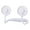 White, variant on Harpi Portable Neck Fan, Sports Fans Luminous Aromatherapy Fan with Ultra Long Battery Life Lazy People Battery Operated Wearable Personal Fan Silent Small Fans on Sale and Clearance