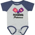 thumbnail image 3 of Inktastic Pickleball Princess Girls Baby Bodysuit, 3 of 5