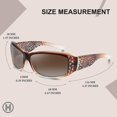 thumbnail image 4 of Ladies Polarized Sunglasses With Rhinestones, 4 of 5