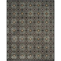 SAFAVIEH Martha Stewart Kader Floral Area Rug, Anthracite, 8' x 10'