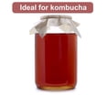 thumbnail image 5 of Vibz Wide Mouth Mason Jars with Lids, Food Storage Gallon Glass Jars for Kombucha, Tea, Canning & More, 2 Pack, 5 of 7