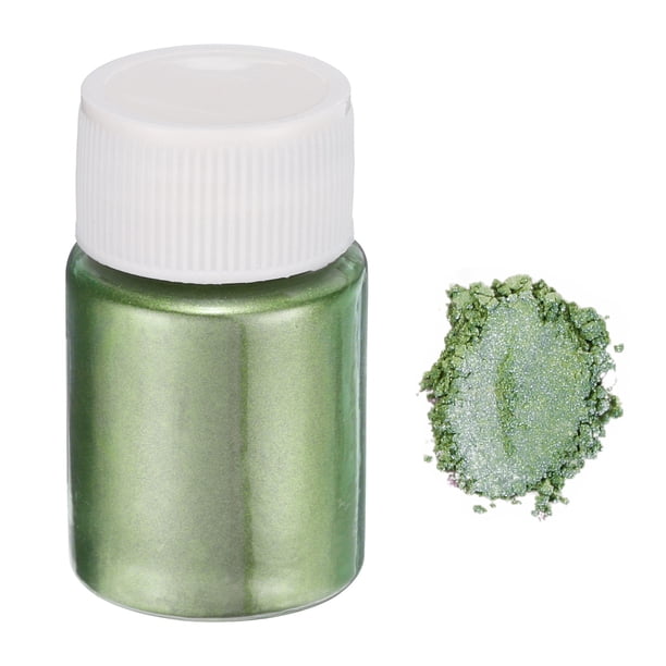15g/0.5oz Polvo de Mica para Kits de Resina Epóxica, Color Verde Oliva