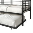 thumbnail image 5 of Castle Place Elegance Metal Twin Daybed with Trundle, Black, 5 of 7
