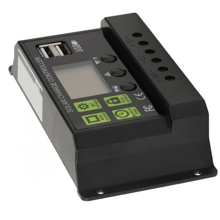 

Solar Panel Intelligent Regulator Self Check Solar Charge Controller Automatic Current Identification For Equipment 10A