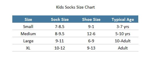 Gold Toe Sock Size Chart