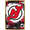 Gold Framed Version, variant on NHL New Jersey Devils - Maximalist Logo 23 Wall Poster, 14.725" x 22.375"