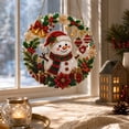 thumbnail image 2 of 2026 Christmas Home Party Decoration Acrylic Christmas Art Hanging Ornament Suitable For Windows Doors Or Walls A Festive Decorative For The Home Entryway Christmas Celebration Party Supplies, 2 of 5