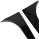 thumbnail image 2 of 1 paire de becquets latéraux de lunette arrière gauche/droite noir brillant pour Mercedes Benz Classe B W246 B180 B200 2012-2018, 2 of 4