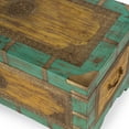 thumbnail image 2 of Butler Specialty Company Nador Wood Storage Trunk Coffee Table In Blue, 2 of 9