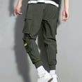 thumbnail image 4 of Leesechin Pants for Men Summer Sweatpants Cargo Pants Jogger Jogging Sport Pants, 4 of 9
