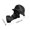 Black, variant on Beer Bottle Cap Gas Mask Shaped Reusable Plastic Bottle Stopper and Caps Decorative Beer Sealer Preserver Accessory for Outdoor Gift for Beer Lovers,Black