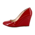 thumbnail image 2 of Jessica Simpson Cash Women's Heels Red Patent Size 9.5 M, 2 of 8