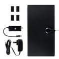 GE Ultra Edge Indoor Amplified TV Antenna, 50mile Range, VHF UHF 1080P