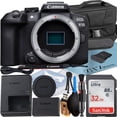 thumbnail image 1 of Canon EOS R10 Mirrorless Camera (Body) with 4K Video + SanDisk 32GB Memory Card + Case + ZeeTech Accessory Bundle, 1 of 9