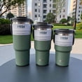 thumbnail image 1 of Termo de acero inoxidable 304 para café, doble pared, a prueba de fugas, antideslizante, para coche, para viaje, 600 ml/750 ml, 1 of 6