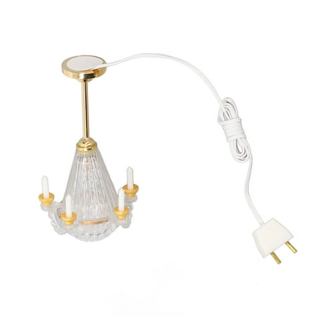 

Miniature Dollhouse Light Dollhouse Ceiling Lamp Exquisite For 1/12 Miniature Doll House