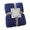 Dark Blue, variant on Bwomeauty Summer Blanket, Soft And Thick Double Layer Raschel Blanket A Must Have Warming Artifact In Winter Suitable For Beds Sofas And Other Scenes Providing The Ultimatecomfort, 27.55x39.37in