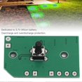 thumbnail image 4 of RGB Solar Lawn Lamp Circuit Board Plugin Light Controller 2 Gears Button Switch for 3.7V Lithium Battery, 4 of 5