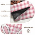 thumbnail image 6 of Entryway Rug 2'x3', Easter Small Rug for Kitchen Bathroom Door Mat Indoor Entrance, Cartoon Cute Rabbit Cow Carrots Pink Buffalo Plaid Non-Slip Area Rugs Floor Mats Carpet Front Door Rugs, 6 of 8