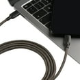 thumbnail image 4 of onn. USB-C to USB-C Cable 240W, USB-C Type C Black Fast Charging Cord Charger, 6 ft, 1 Piece Per Pack, 4 of 7