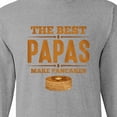 thumbnail image 4 of Inktastic Best Papas Make Pancakes Long Sleeve T-Shirt, 4 of 5