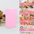 thumbnail image 3 of LITINKIMI 50Ud Bolsa De Papel Kraft Rosa Para Regalos Fiesta Reutilizable Y Resistente, 3 of 6
