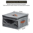thumbnail image 4 of Estuche para Sombreros con Ventana - Almacenamiento Compacto y Apilable, 4 of 8