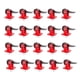 thumbnail image 5 of Kit de 20 piezas de sistema de nivelación de azulejos, herramientas de construcción para pisos y paredes, ajuste, azulejos rojo, 5 of 9