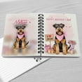 thumbnail image 4 of Happy Mother's Day Airedale Terrier Love Dog Mom Heart Flower Spiral Bound Journal Dale Waterside Dog Lover 5x7in Spiral Notebook - 12004, 4 of 5