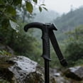thumbnail image 2 of Lerpwige 2Lots Nonslip Walking Stick Handle Replacement Part Walking Canes Hand Grip Portables Hiking Poles Handle, 2 of 14