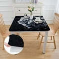 thumbnail image 2 of Awypu Majestic Lion Square Table Cover 100% Polyester Fiber 36*36, 2 of 8