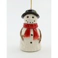 thumbnail image 3 of Ceramic Snowman Ornament, Christmas Tree Decor, 3 of 3