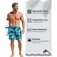 thumbnail image 5 of Aideaone Mens Swimming Trunks with Compression Liner Swim Shorts 7 inch Quick Dry Bathing Suit Anti Chafe Boardshorts, 5 of 8