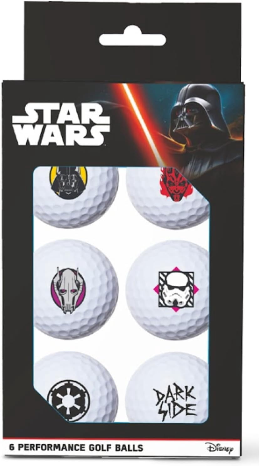 (2 pack) Volvik Star Wars Power soft Golf Balls, 6pk