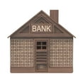 thumbnail image 2 of fastboy Count Savings In Style With Handmade Money Box Counter Hospital Bills Handmade Wooden Piggy Bank Dark Brown 1000EURO, 2 of 6