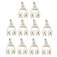 thumbnail image 4 of GUOOL 10-Pcs Window Curtain Track Glider, Shower Curtain Wheel Sliding Rolller Carrier 1-25mm, 4 of 9