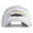 White, variant on US Submarine Logo Embroidered Solid Cotton Twill Mesh Prostyle Cap - Khaki OSFM