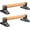 Wood Grip (15.7"L x 4"H), variant on Runstore Anti-slip Push up Bars, Parallettes Bars, Solid Wood with Sturdy Metal Bracket, Support 600 lbs